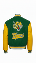 Green & Yellow Varsity Jacket