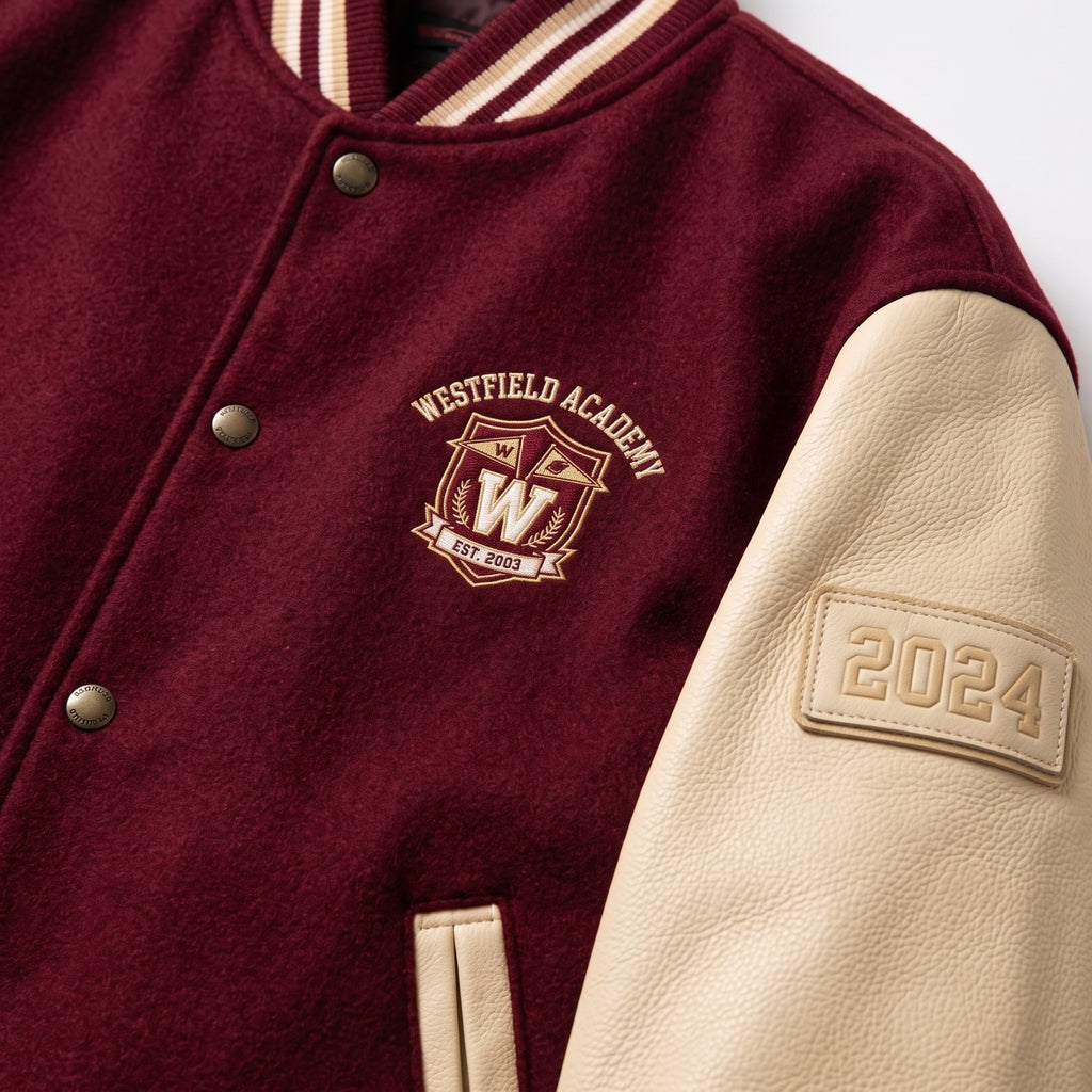 Westfield Academy Custom Varsity Jacket - Class of 2024 Edition
