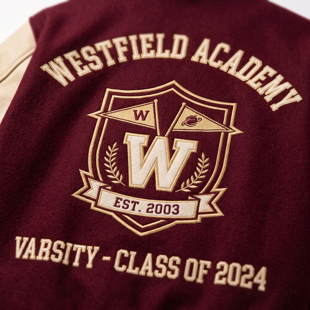 Westfield Academy Custom Varsity Jacket - Class of 2024 Edition