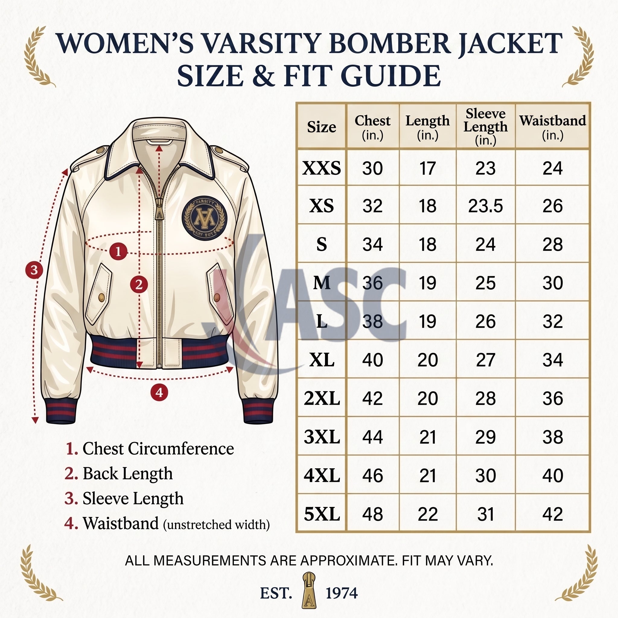 Off-White Satin Cropped Varsity Jacket - Marion Valley Collegiate Bomber