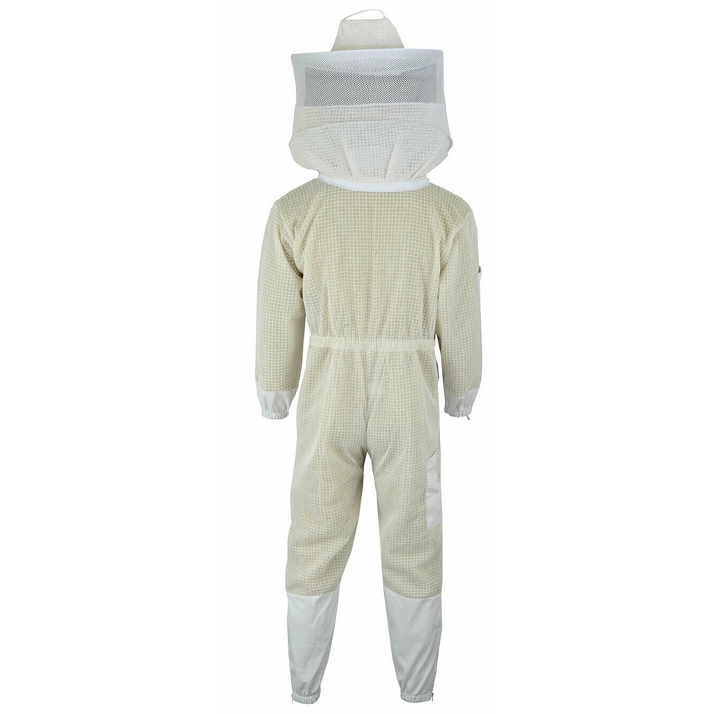Three layer beekeeping ventilated suit round Veil