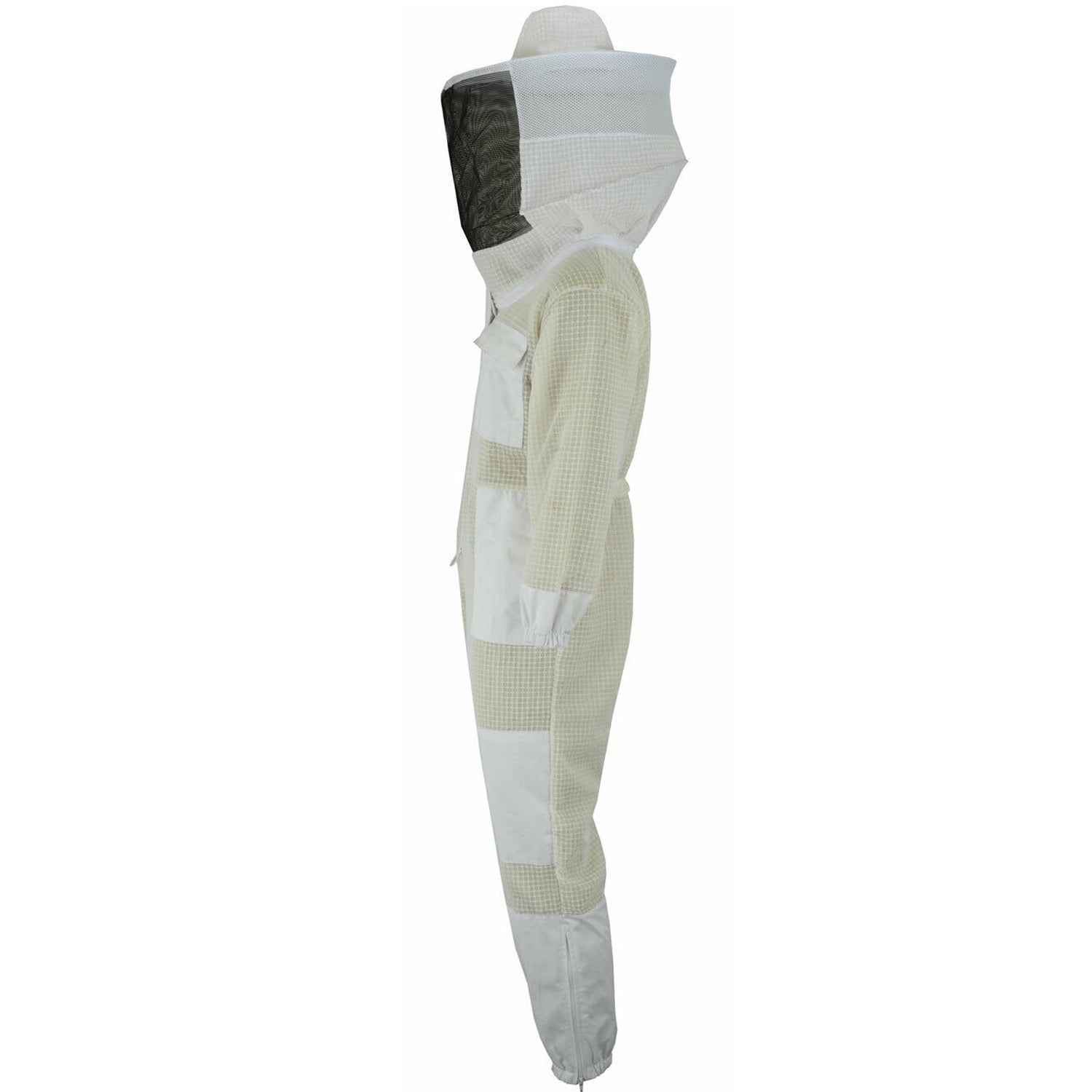Three layer beekeeping ventilated suit round Veil