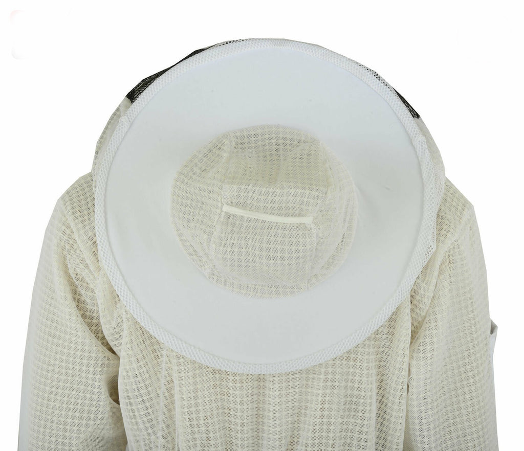 Three layer beekeeping ventilated suit round Veil
