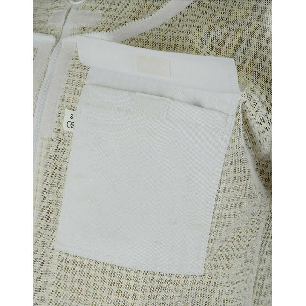 Three layer beekeeping ventilated suit round Veil