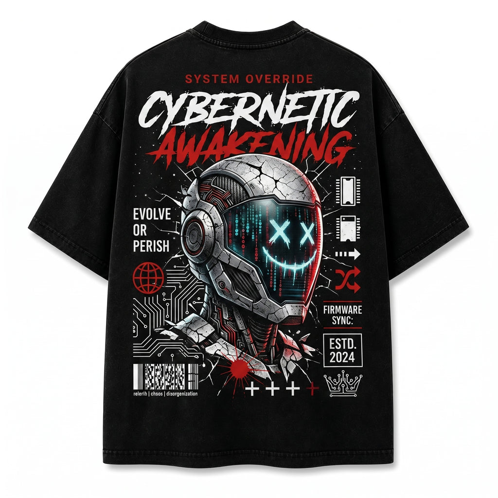System Override Techwear Drop-Shoulder T-Shirt