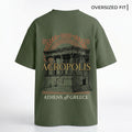 Acropolis Athens Oversized Graphic Tee