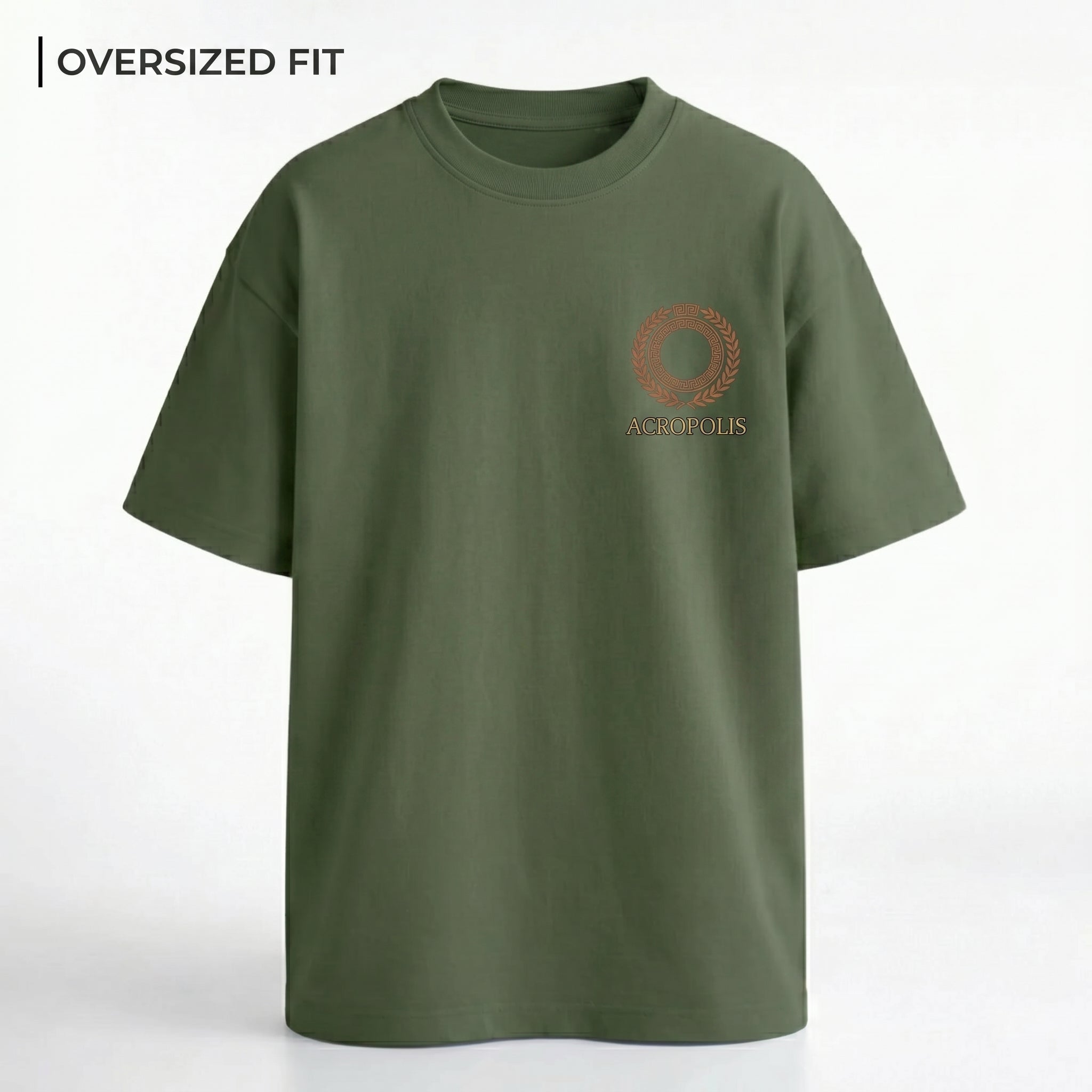 Acropolis Athens Oversized Graphic Tee