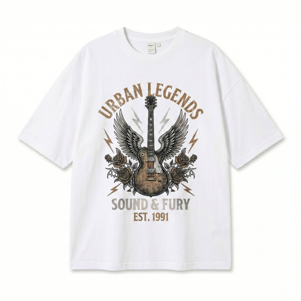 Urban Legends Sound & Fury Oversized Tee