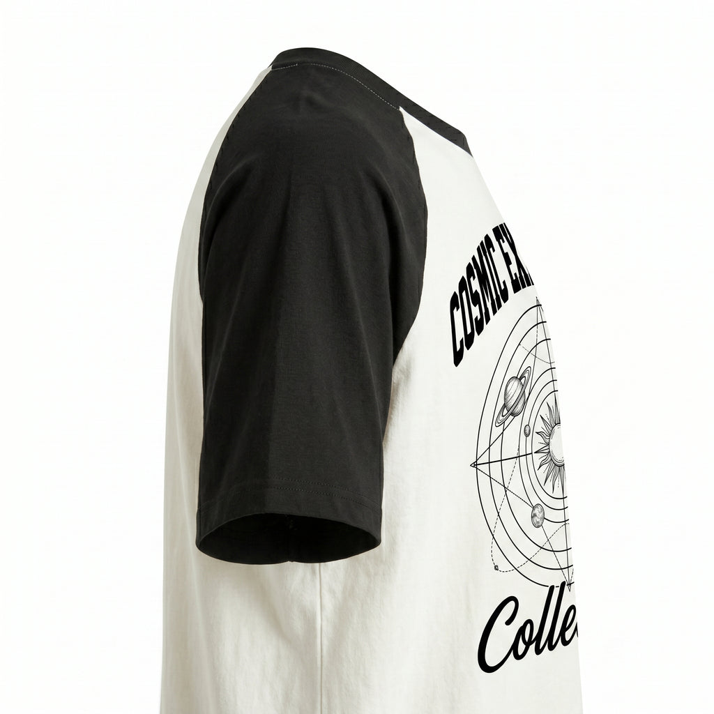 Cosmic Exploration Collective Raglan Tee