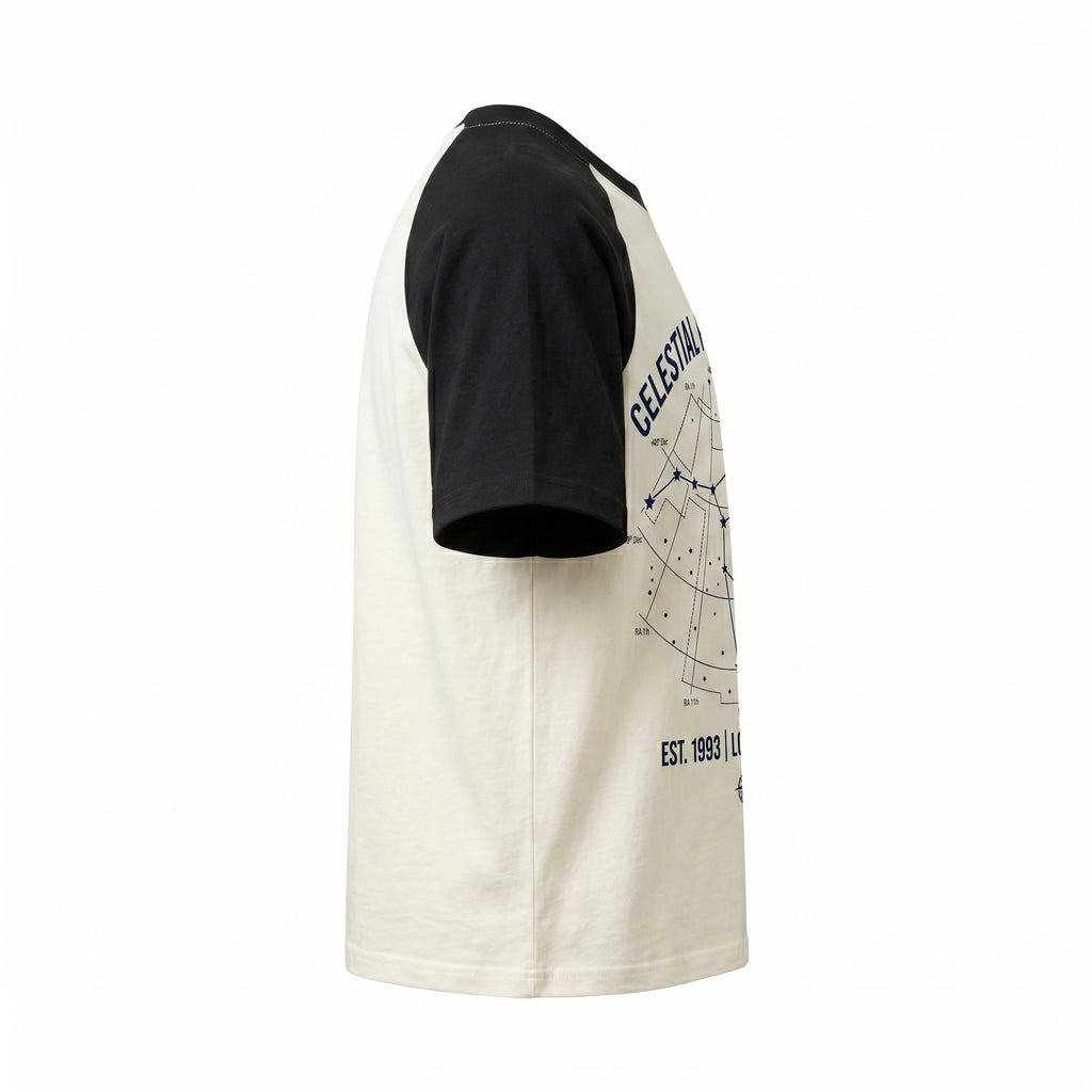 Celestial Pathfinders Star Map Raglan Tee