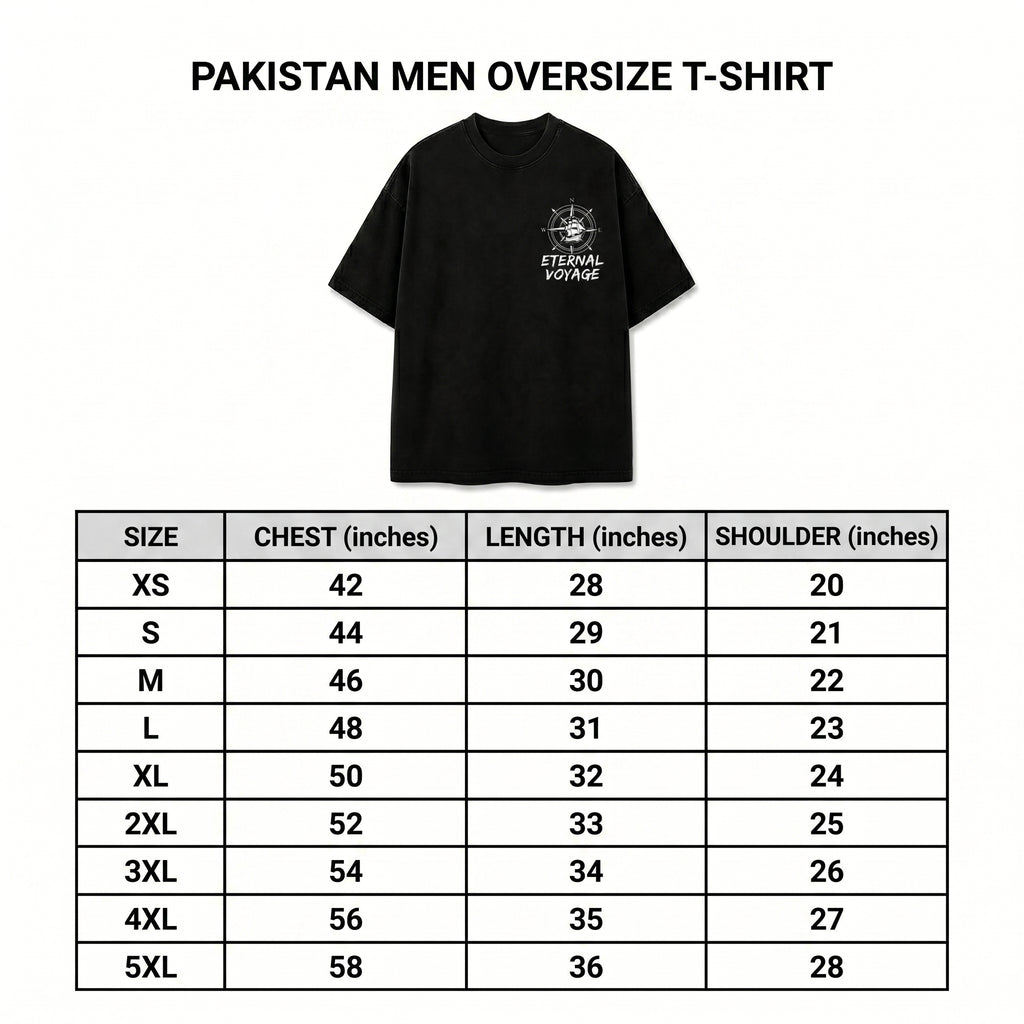 Men's Streetwear Maritime Graphic Shirt | Front & Back Print