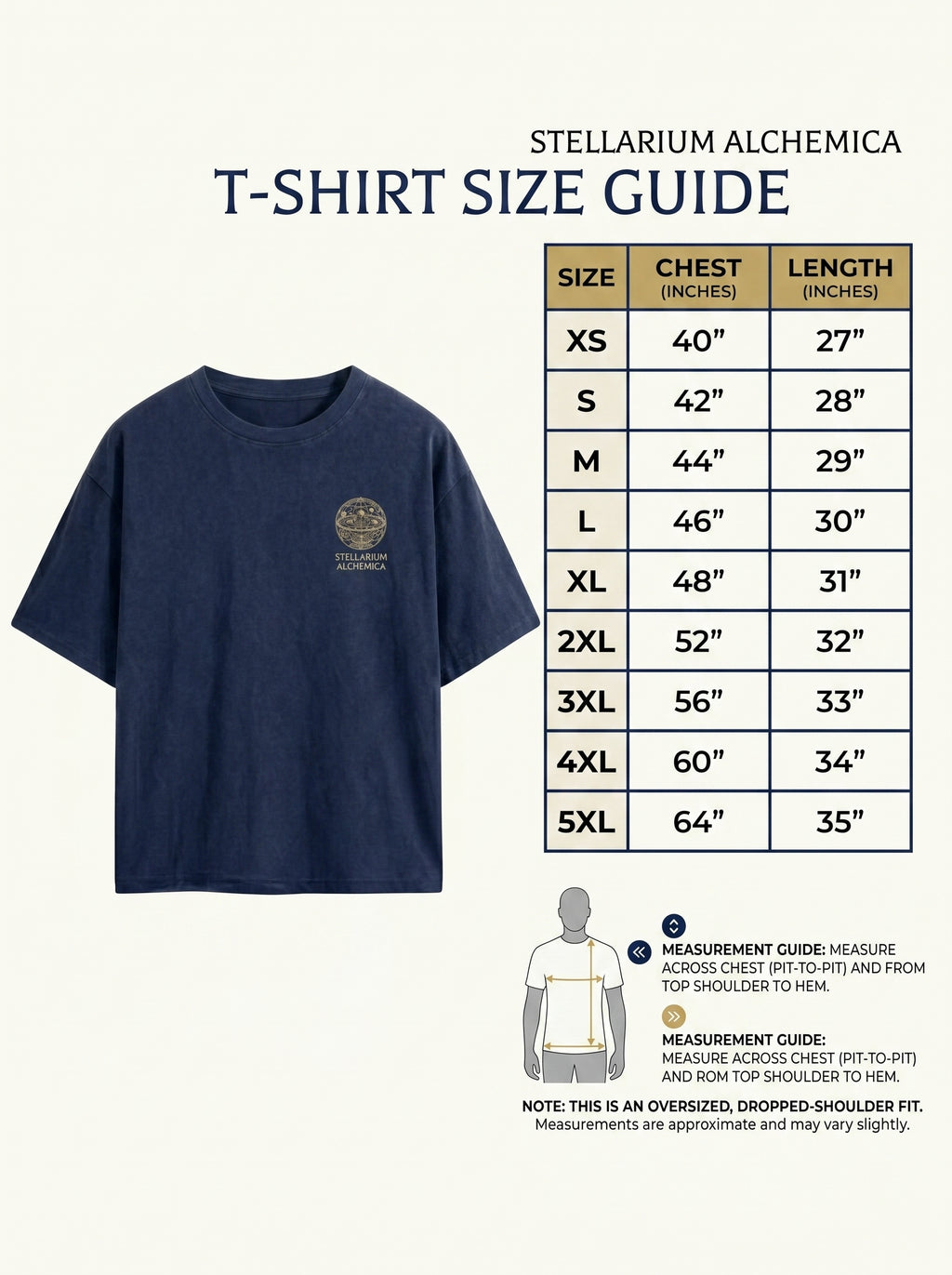 Celestial Mechanics Drop-Shoulder T-Shirt