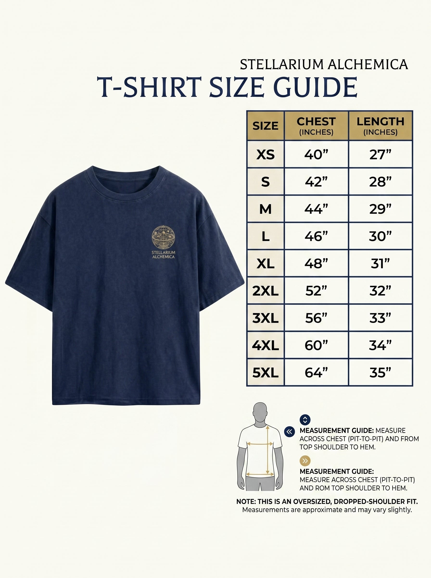 Celestial Mechanics Drop-Shoulder T-Shirt