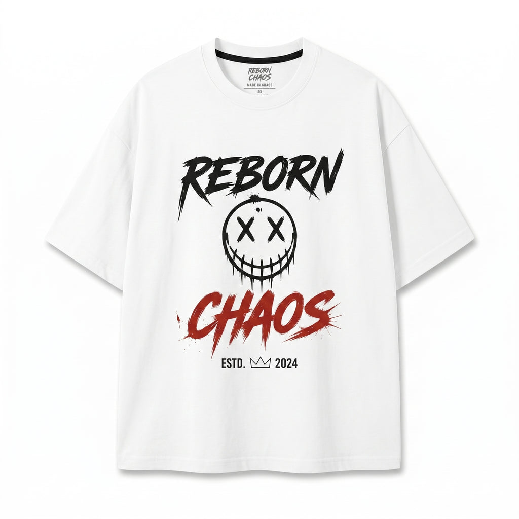 Reborn Chaos Oversized 100% Cotton Tee