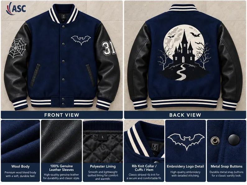 Halloween Varsity Jacket