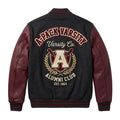 Custom Embroidered A-Pack Varsity Alumni Club Jacket, Retro Wool-Blend Bomber