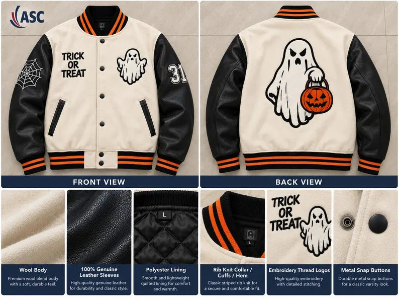 Halloween Varsity Jacket