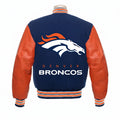 Blue & Orange Varsity Jacket | Custom Team Jacket
