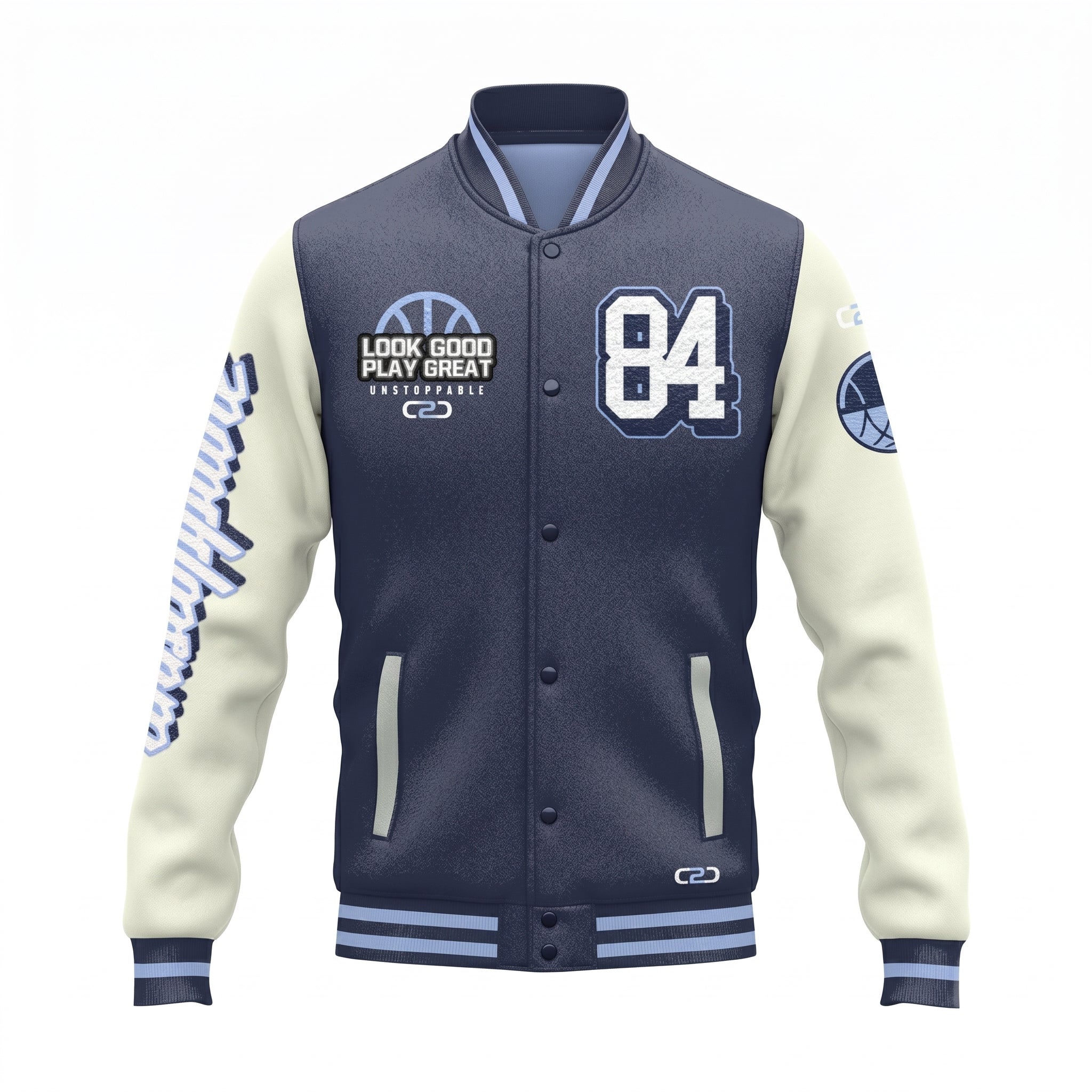 Floral Varsity Jacket Women | Letterman Jacket