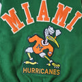 Men’s Green Varsity Jacket | Miami Hurricanes Style Letterman Jacket