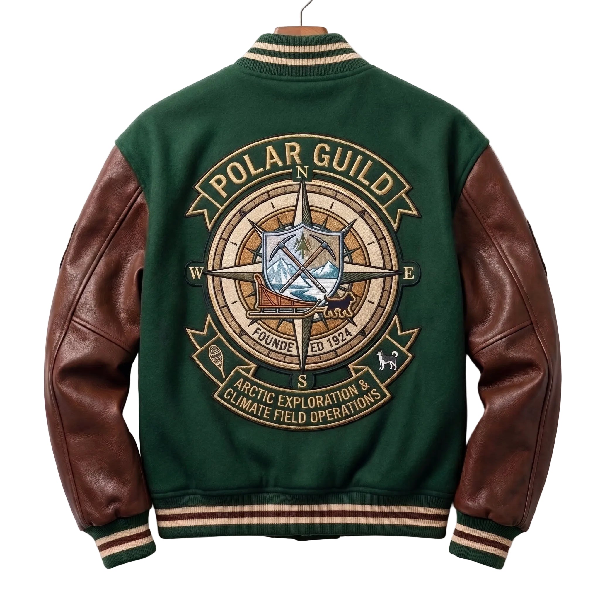Polar Guild Custom Varsity Jacket - Arctic Exploration Edition