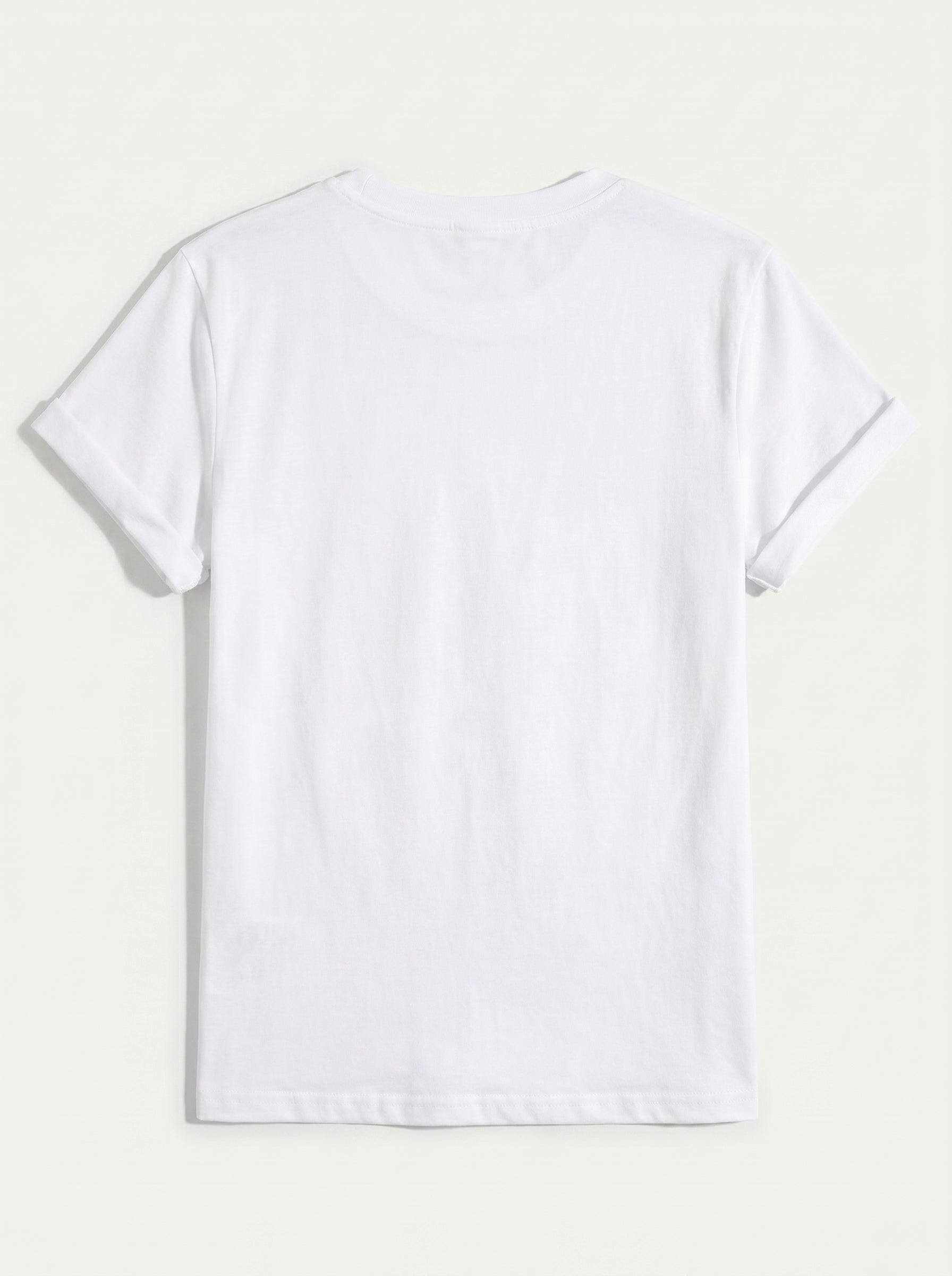Women's Continuous Line Face & Leaves Graphic Shirt | Classic Fit