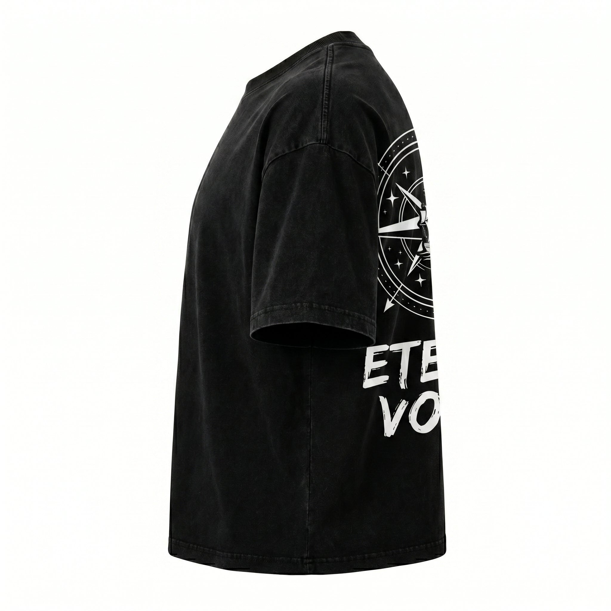 Men's Streetwear Maritime Graphic Shirt | Front & Back Print