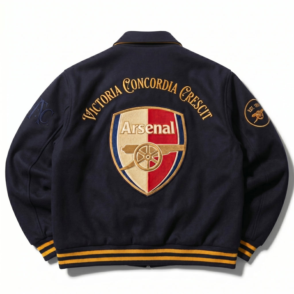 Arsenal Heritage Embroidered Bomber Jacket |