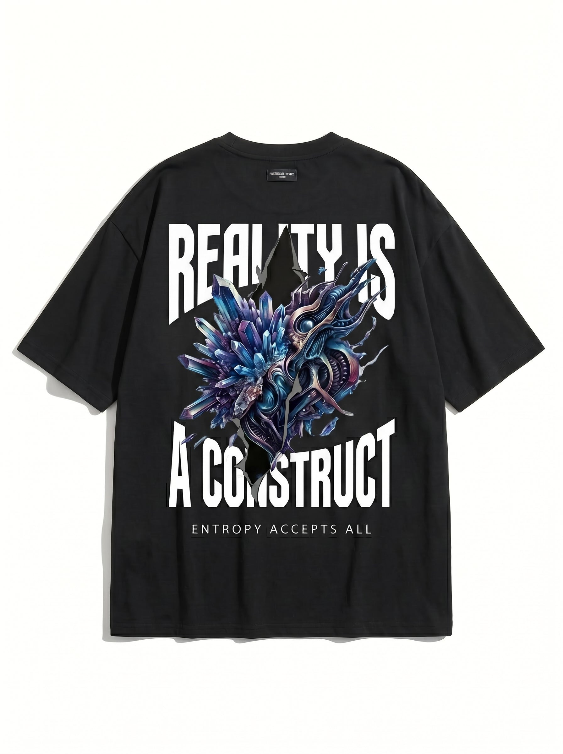 "Reality is a Construct" Oversized Graphic Tee