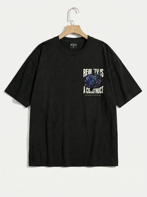 "Reality is a Construct" Oversized Graphic Tee