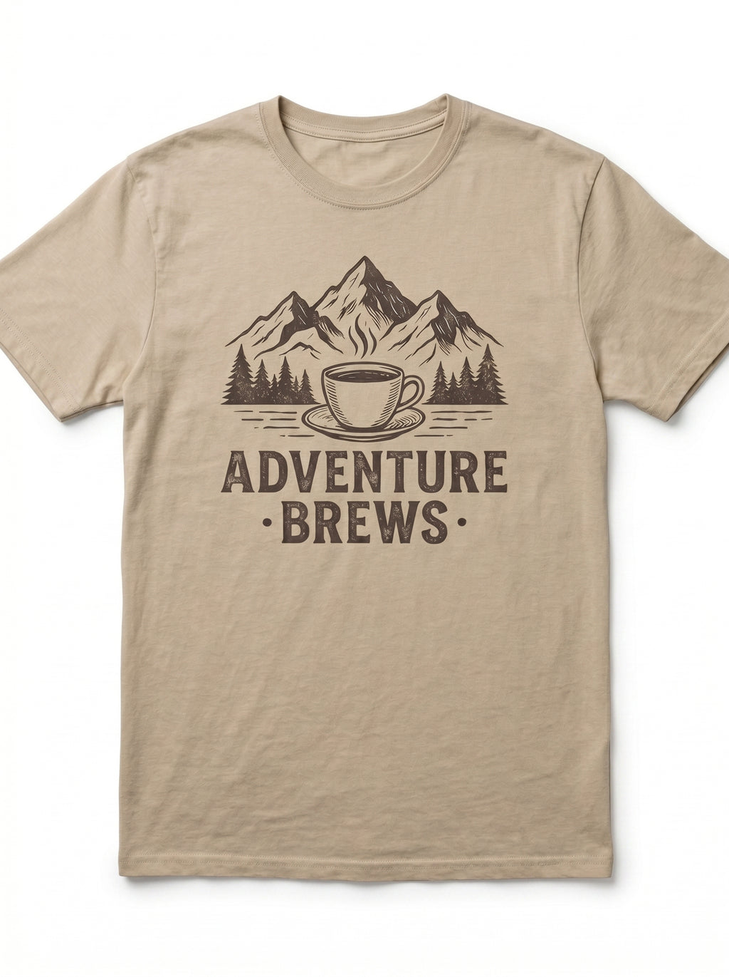 Men's Vintage Outdoor Graphic T-Shirt | Front & Back Print