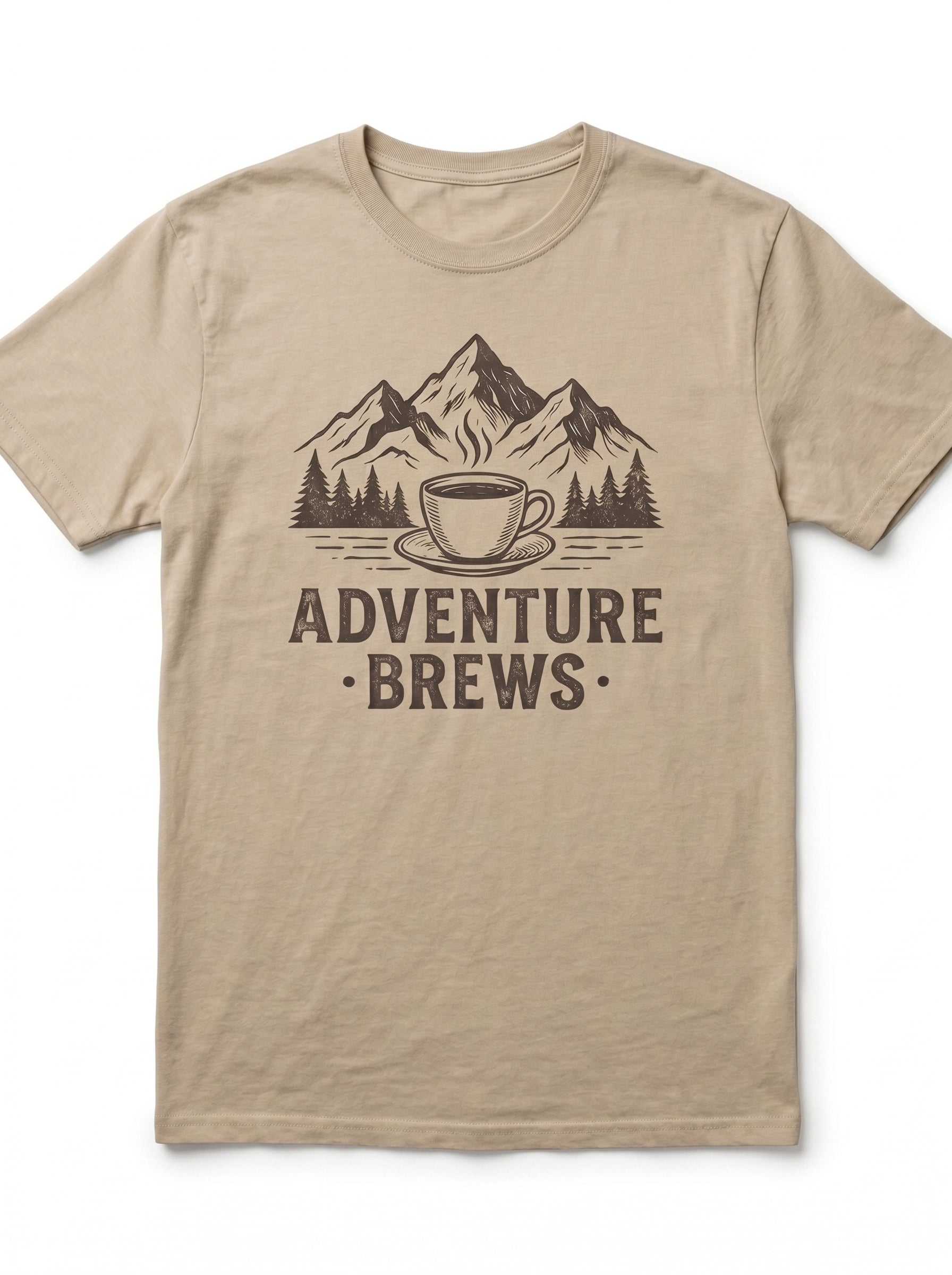 Men's Vintage Outdoor Graphic T-Shirt | Front & Back Print