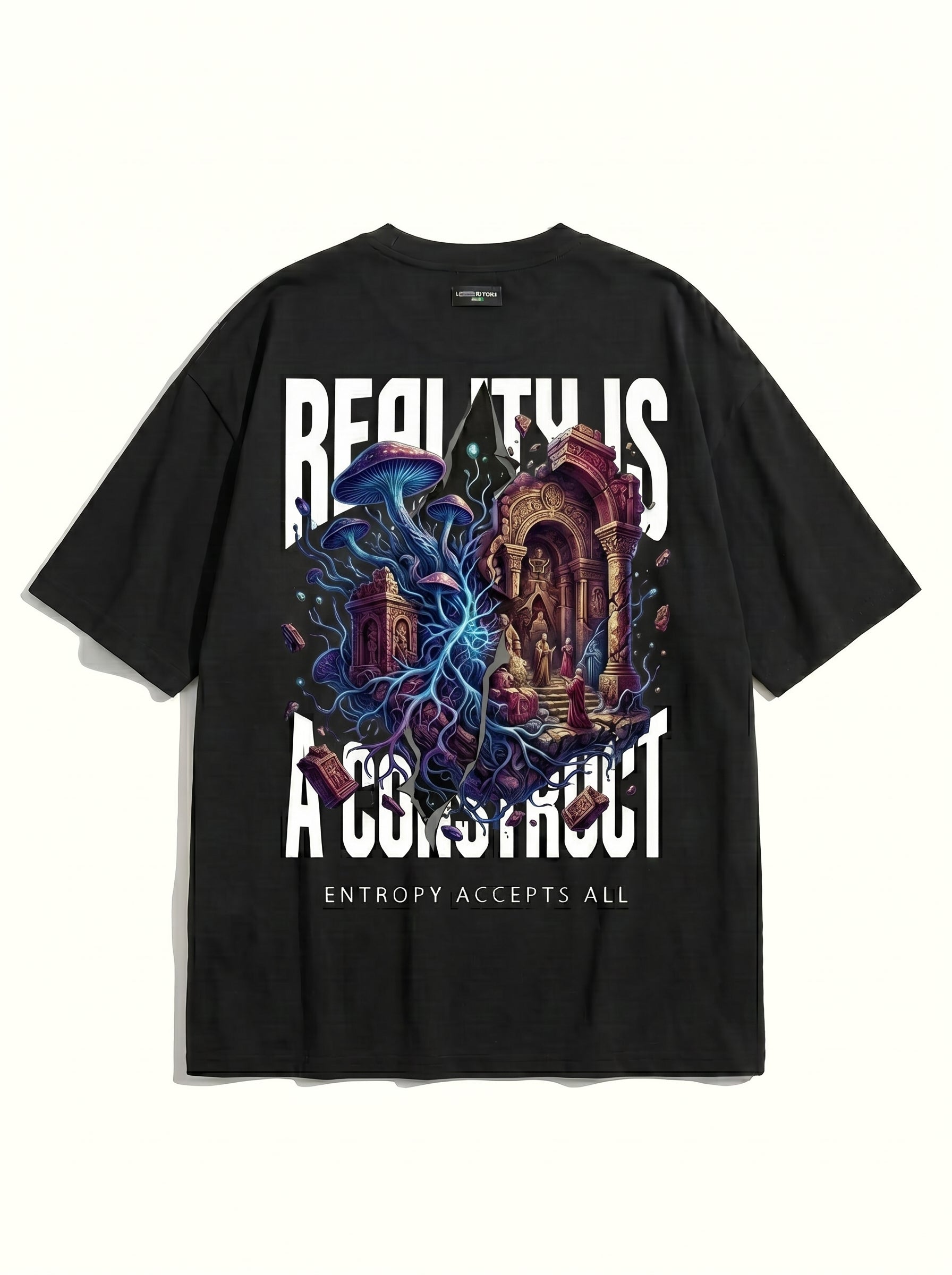 Reality is a Construct Oversized Tee