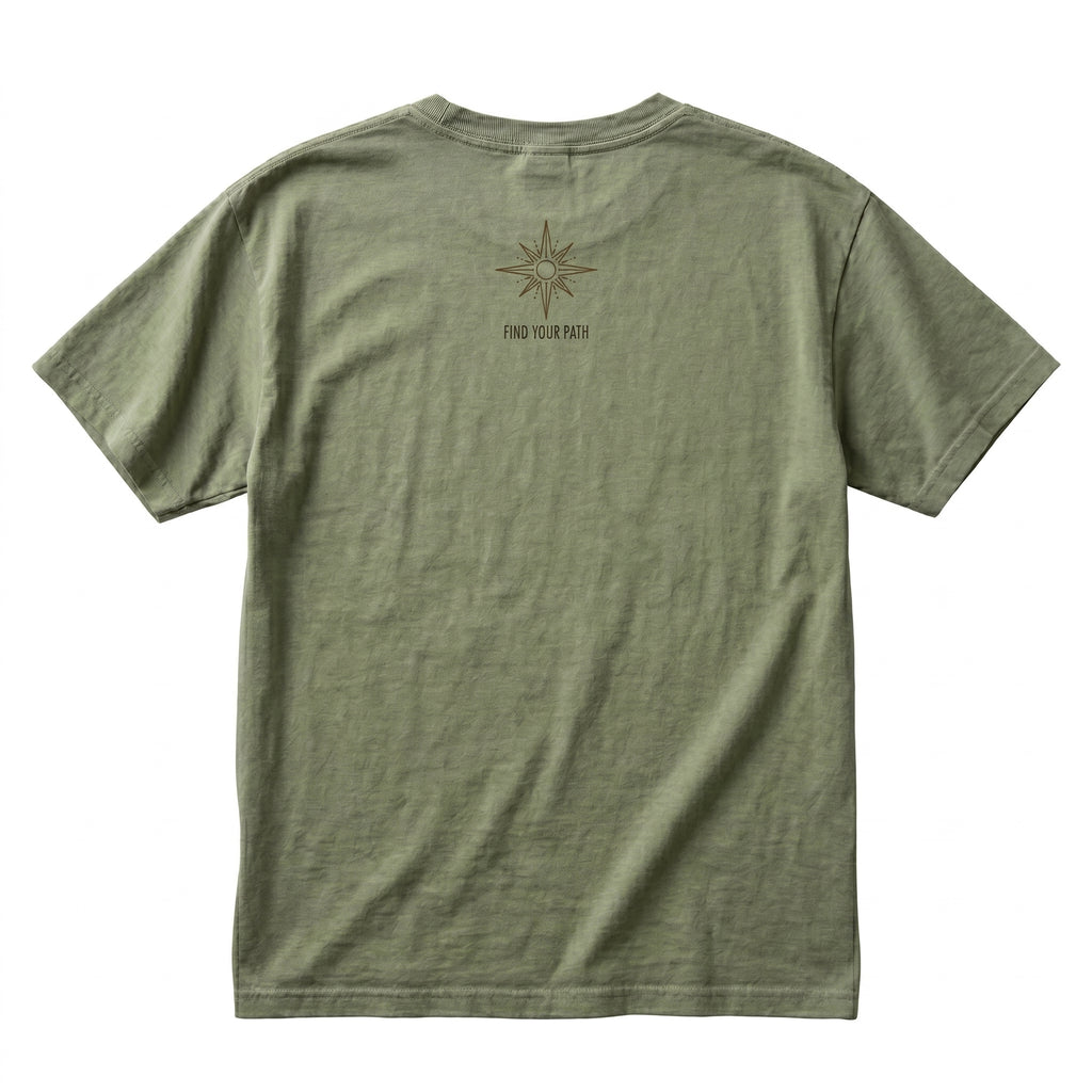 Wander Often Minimalist Mountain Graphic Tee
