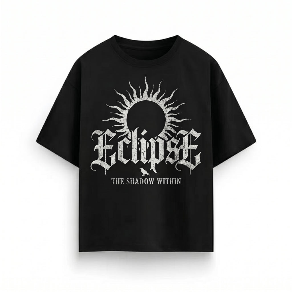 Eclipse "Shadow Within" Oversized Graphic Tee