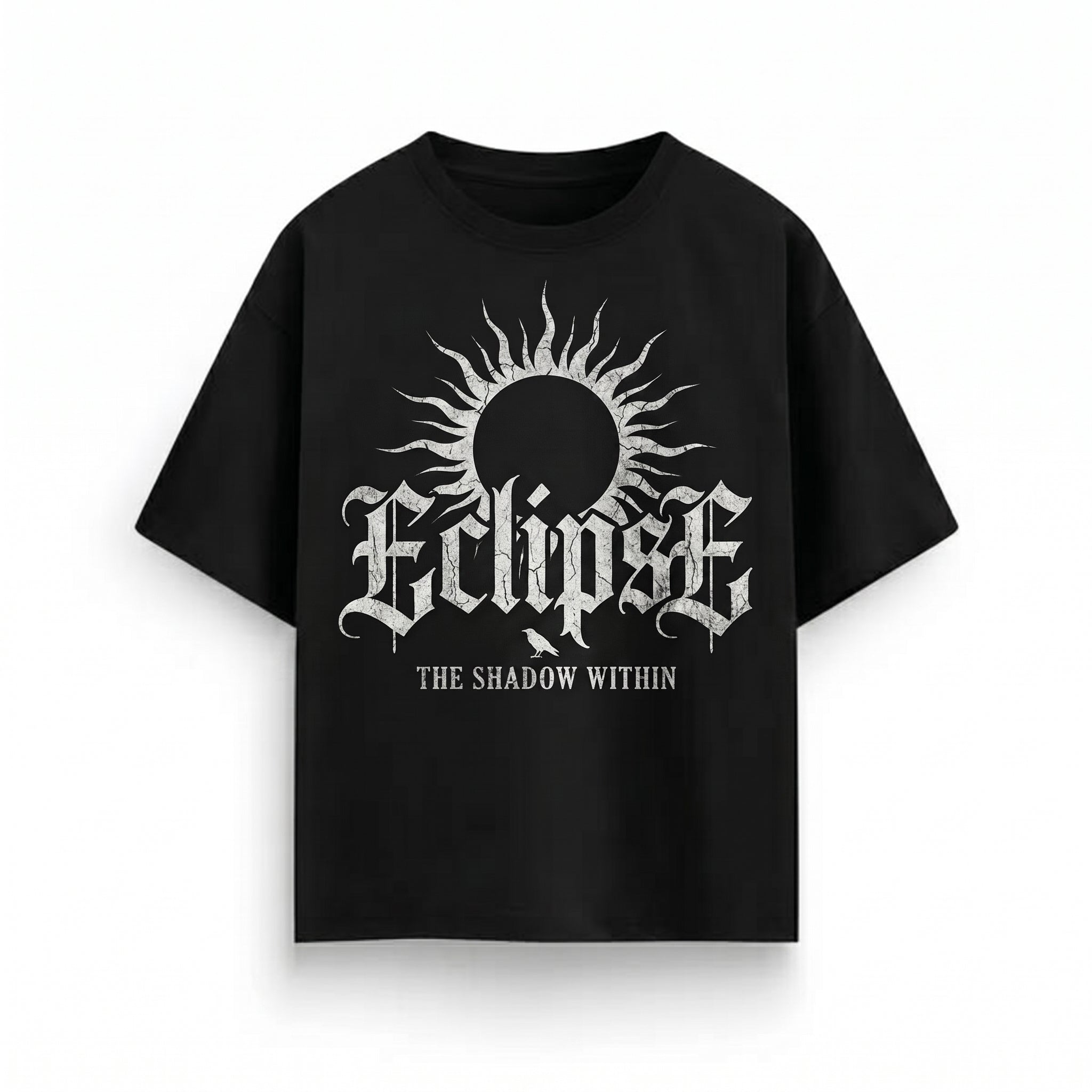 Eclipse "Shadow Within" Oversized Graphic Tee