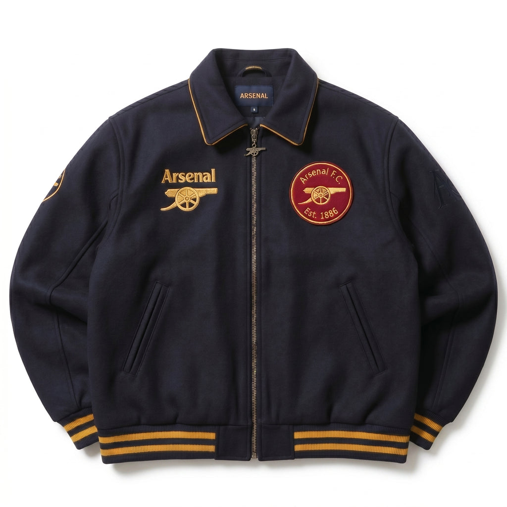 Arsenal Heritage Embroidered Bomber Jacket |