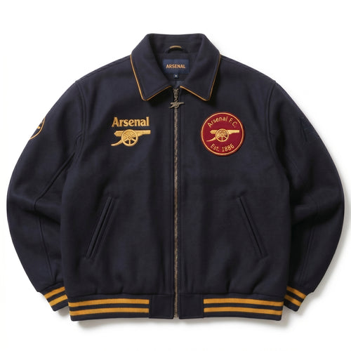 Arsenal Heritage Embroidered Bomber Jacket |