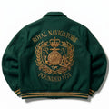 Royal Navigators Green Varsity Jacket