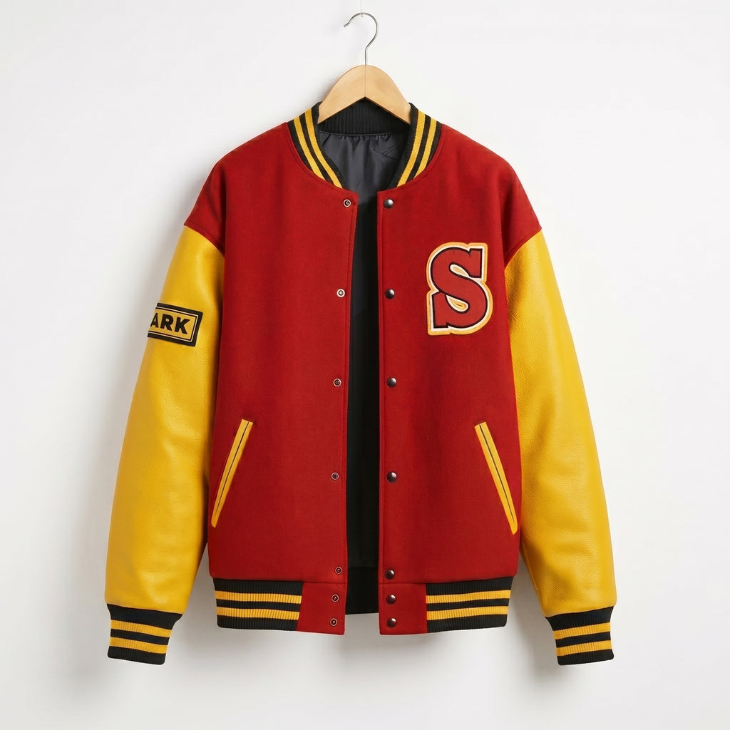 Letterman Jacket with S Patch