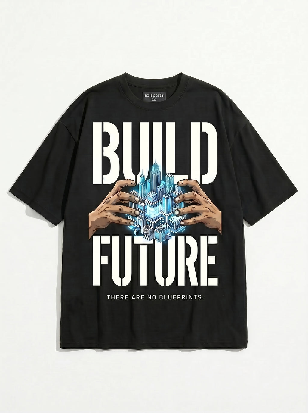 Strength in Unity Oversized Streetwear Tee - Black