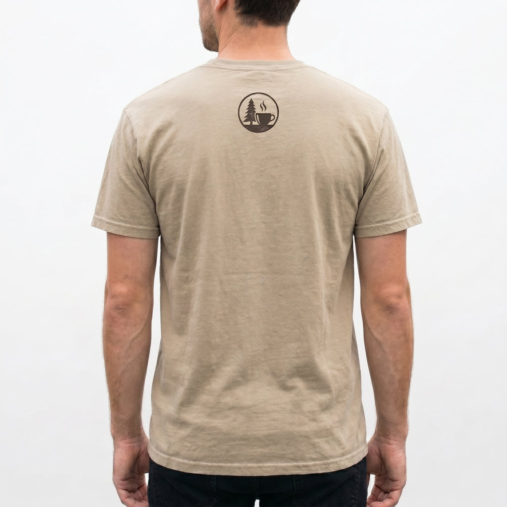 Men's Vintage Outdoor Graphic T-Shirt | Front & Back Print