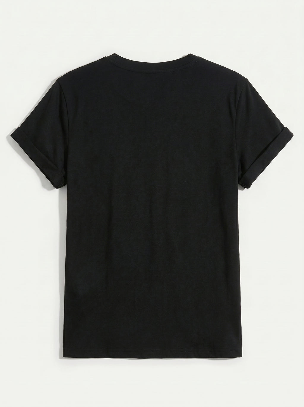 Women's Continuous Line Face & Leaves Graphic Shirt | Classic Fit