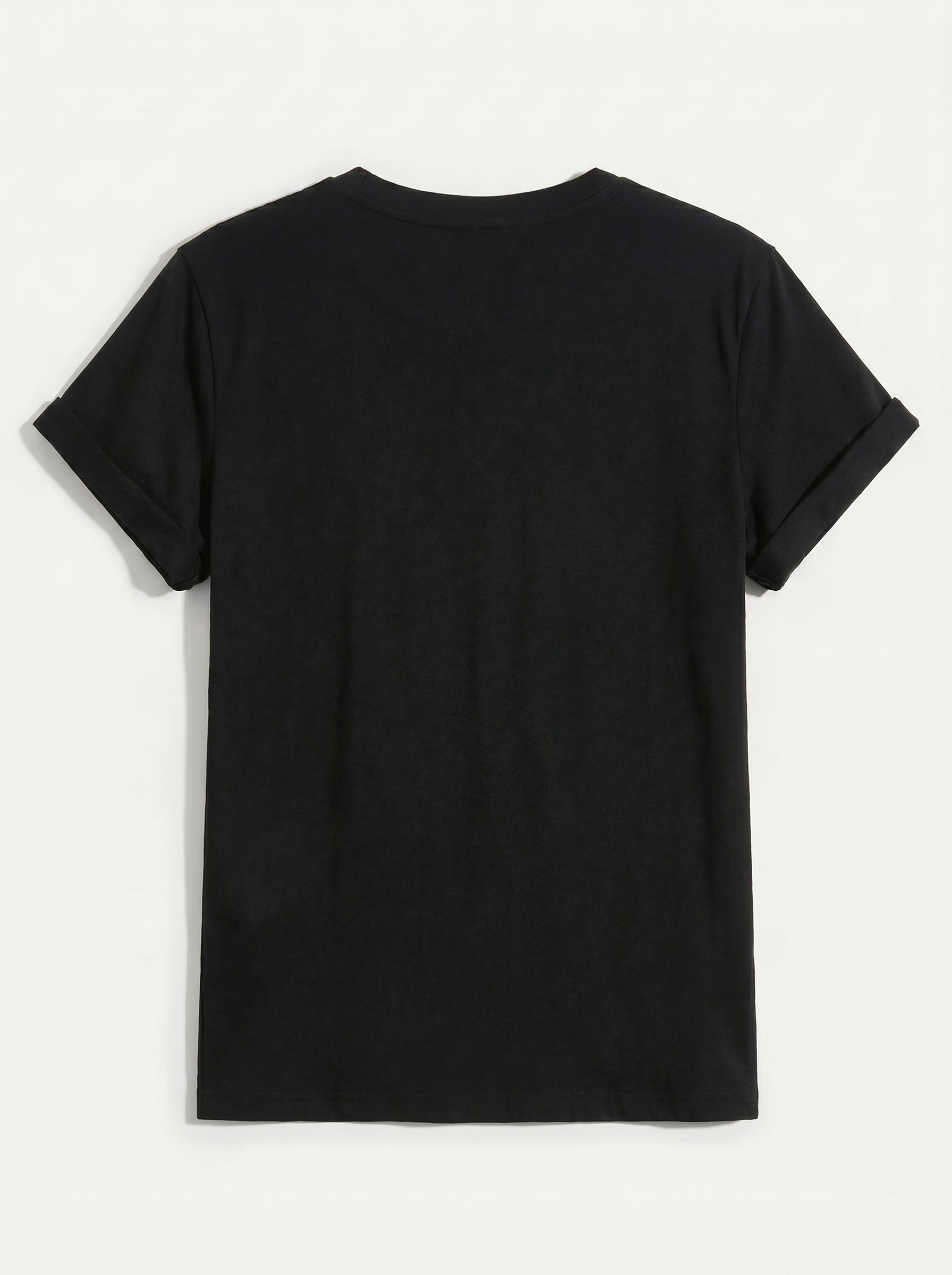 Women's Continuous Line Face & Leaves Graphic Shirt | Classic Fit